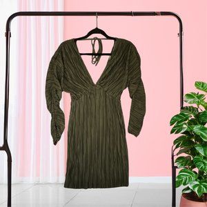 NWT idem ditto Green‎ Dress - Size Small